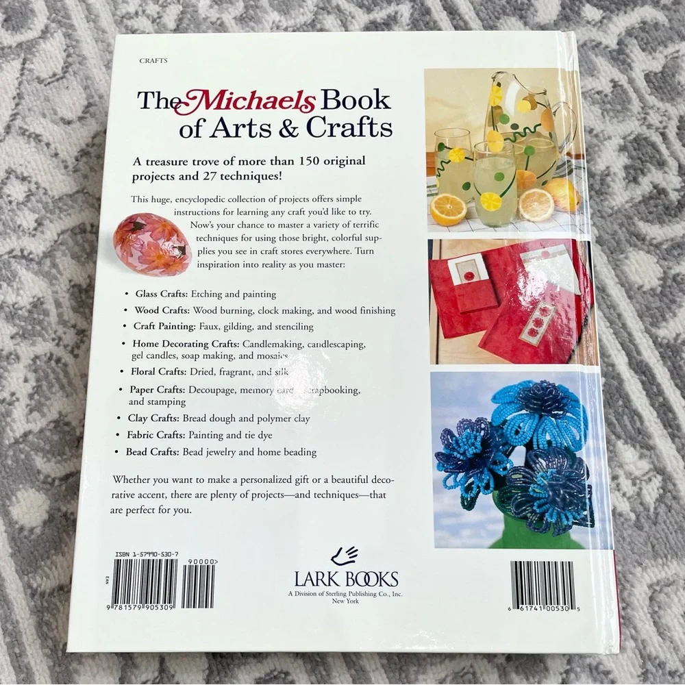 Large The Michaels Book of Arts and Crafts Coffee Table Book